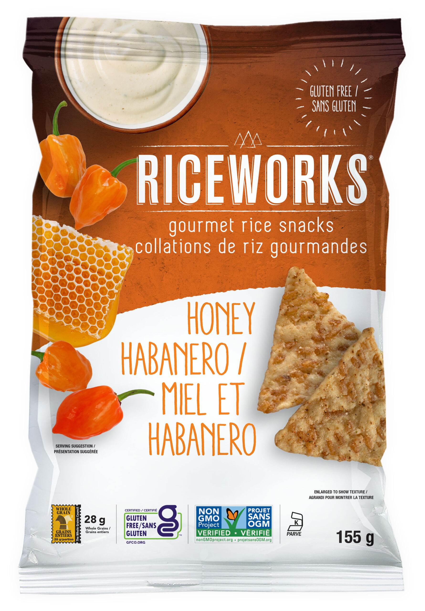 155g Riceworks Honey Habanero - miel et habanero